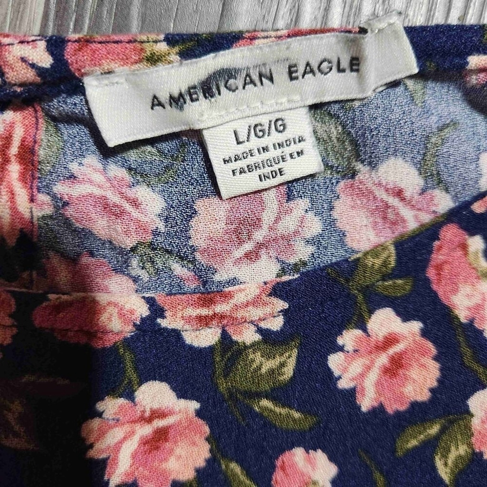 American Eagle Floral Dress Large - Picture 6 of 6